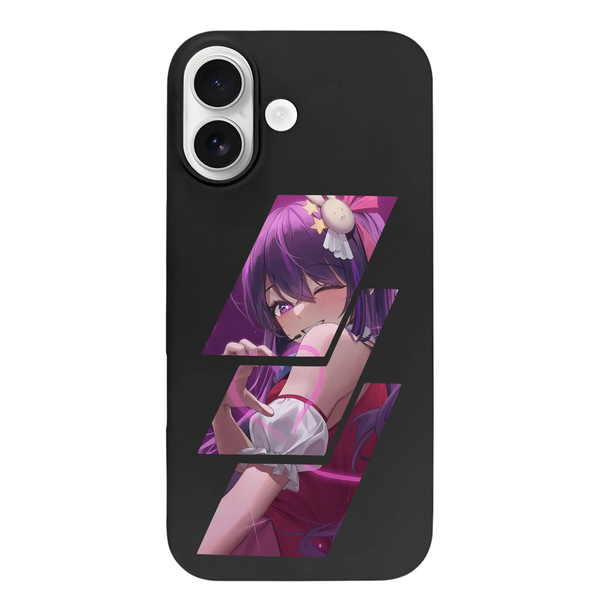 推しの子 グッズ,星野アイ - iPhone 17 シリーズ シリコンケース 薄型 耐衝撃 指紋防止 ソフトタッチカバー 精密フィット 傷防止 保護ケース iPhone 17/17 Air/17 Pro/17 Pro Max 対応